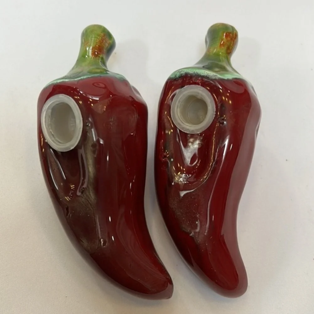 Chili Pepper Salt and Pepper Shakers